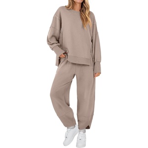 image:imageANRABESS Two Piece Set for Women Fall Outfits SweatsuitsKhaki