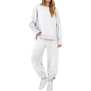 image:imageANRABESS Two Piece Set for Women Fall Outfits SweatsuitsLight Grey