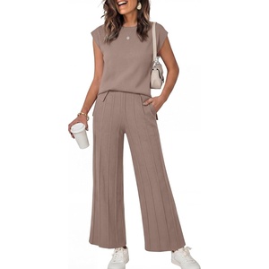 image:imageANRABESS Two Piece Sets for Women Lounge Airport Fall OutfitsBrown