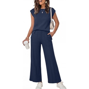 image:imageANRABESS Two Piece Sets for Women Lounge Airport Fall OutfitsNavy Blue