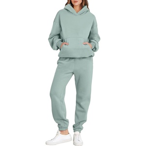 image:imageANRABESS Womens 2 Piece Lounge Sweat Sets Fall Fashion Matching SweatsuitsLake