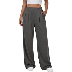 image:imageANRABESS Womens Wide Leg Baggy SweatpantsGrey