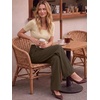image:imageANRABESS Women Buckle Work Dress Pants with PocketsCoffee