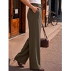 image:imageANRABESS Women Buckle Work Dress Pants with PocketsCoffee