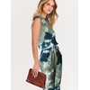 image:imageANRABESS Womens Summer Sleeveless Jumpsuits Casual Dressy Stretchy Crewneck Rompers One Piece Outfits Spring Fashion 2026Tie Dye Armygreen