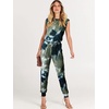 image:imageANRABESS Womens Summer Sleeveless Jumpsuits Casual Dressy Stretchy Crewneck Rompers One Piece Outfits Spring Fashion 2026Tie Dye Armygreen