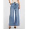 image:imageANRABESS Womens Wide Leg Jeans Drawstring Denim Pants with PocketsLight Blue
