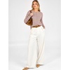 image:imageANRABESS Cardigan Sweaters for Women Lightweight Fall OutfitsApricot Beige Pink Stripe