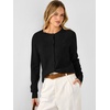 image:imageANRABESS Cardigan Sweaters for Women Lightweight Fall OutfitsBlack