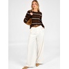 image:imageANRABESS Cardigan Sweaters for Women Lightweight Fall OutfitsCoffe Orange Stripe