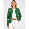 image:imageANRABESS Cardigan Sweaters for Women Lightweight Fall OutfitsGreen Beige Stripe