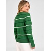 image:imageANRABESS Cardigan Sweaters for Women Lightweight Fall OutfitsGreen Beige Stripe