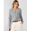 image:imageANRABESS Cardigan Sweaters for Women Lightweight Fall OutfitsGrey