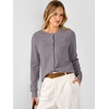 image:imageANRABESS Cardigan Sweaters for Women Lightweight Fall OutfitsNutmeg