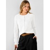image:imageANRABESS Cardigan Sweaters for Women Lightweight Fall OutfitsWhite