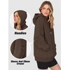 image:imageANRABESS Fashion Hoodies for Women Oversized Longline Fall OutfitsCoffee