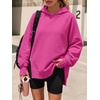 image:imageANRABESS Hoodies for Women Oversized Fall Fashion OutfitsHot Pink