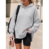 image:imageANRABESS Hoodies for Women Oversized Fall Fashion OutfitsLight Grey
