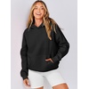image:imageANRABESS Hoodies for Women Oversized Fleece SweatshirtsBlack