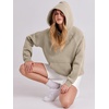image:imageANRABESS Hoodies for Women Oversized Fleece SweatshirtsKhaki