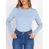 image:imageANRABESS Long Sleeve Shirts for Women Fleece Thermal TopsBlue