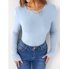 image:imageANRABESS Long Sleeve Shirts for Women Fleece Thermal TopsBlue