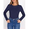 image:imageANRABESS Long Sleeve Shirts for Women Fleece Thermal TopsNavy Blue