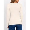 image:imageANRABESS Long Sleeve Shirts for Women Fleece Thermal TopsOatmeal