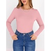 image:imageANRABESS Long Sleeve Shirts for Women Fleece Thermal TopsPink