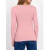 image:imageANRABESS Long Sleeve Shirts for Women Fleece Thermal TopsPink