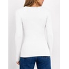 image:imageANRABESS Long Sleeve Shirts for Women Fleece Thermal TopsWhite