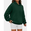 image:imageANRABESS Oversized Hoodies for Women Fleece SweatshirtForest Green