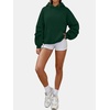 image:imageANRABESS Oversized Hoodies for Women Fleece SweatshirtForest Green