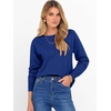 image:imageANRABESS Sweater for Women Lightweight Knit Fall PulloverRoyal Blue