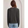 image:imageANRABESS Sweaters for Women Fall Oversized Wool Blend PulloverDark Grey