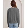 image:imageANRABESS Sweaters for Women Fall Oversized Wool Blend PulloverGrey
