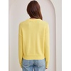 image:imageANRABESS Sweaters for Women Fall Oversized Wool Blend PulloverYellow