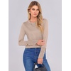 image:imageANRABESS Sweaters for Women Lightweight Buttons Long Sleeve Fall OutfitsAlmond