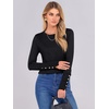 image:imageANRABESS Sweaters for Women Lightweight Buttons Long Sleeve Fall OutfitsBlack