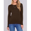 image:imageANRABESS Sweaters for Women Lightweight Buttons Long Sleeve Fall OutfitsCoffee