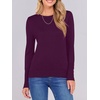 image:imageANRABESS Sweaters for Women Lightweight Buttons Long Sleeve Fall OutfitsDark Purple