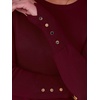 image:imageANRABESS Sweaters for Women Lightweight Buttons Long Sleeve Fall OutfitsDeep Red