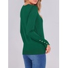 image:imageANRABESS Sweaters for Women Lightweight Buttons Long Sleeve Fall OutfitsGreen