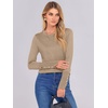 image:imageANRABESS Sweaters for Women Lightweight Buttons Long Sleeve Fall OutfitsTan