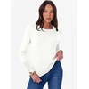 image:imageANRABESS Sweaters for Women Lightweight Buttons Long Sleeve Fall OutfitsWhite