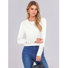 image:imageANRABESS Sweaters for Women Lightweight Buttons Long Sleeve Fall OutfitsWhite