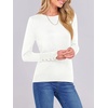 image:imageANRABESS Sweaters for Women Lightweight Buttons Long Sleeve Fall OutfitsWhite