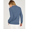 image:imageANRABESS Sweaters for Women Polo Collared Knit Long Sleeve PulloverDeep Blue