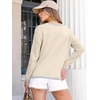 image:imageANRABESS Sweaters for Women Striped Top Long Sleeve Shirts Fall OutfitsApricot White Grey