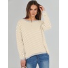 image:imageANRABESS Sweaters for Women Striped Top Long Sleeve Shirts Fall OutfitsApricot White Grey